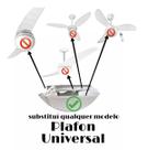 Plafon Plafom Lustre Ventilador De Teto 2 Lampadas Universal