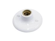 Plafon Plafonier Simples Soquete Bocal E27 Em Porcelana - Taschibra