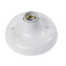 Plafon Plafonier Soquete Porcelana E27 Bivolt Branco