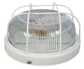 Plafon Popular Branco girasol com grade vidro transparente