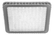 Plafon Prata Cinza Shine Sindora Dcx00333 Acrilico Cristal 40cm 24w 6000k