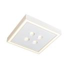 Plafon premium pro 43x43x8cm 4xmr16 led 36.6w 4000k branco usina
