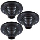 Plafon Preto Popular Tipo PL Para 1 Lampâda todos Ambientes Plafon Preto Popular Tipo PL Para 1 Lampâda todos Ambientes