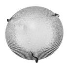 Plafon Prisma Vidro Craquelado 25cm 1 Lamp. E-27 Max 60w