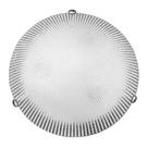 Plafon Prisma Vidro Craquelado 40cm 3 Lamp. E-27 Max 60w