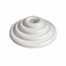 Plafon Ps Plast Piramide Redondo Rosqueado Bco