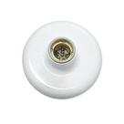 Plafon Pvc Branco C/ Soquete E27 Porcelana Até 100w
