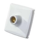 Plafon PVC Branco Soquete Porcelana 100W/250V - MECTRONIC