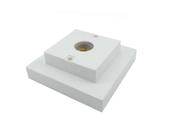 Plafon Pvc Quadrado Soq Porc Ate 100W E-27 Br Blister