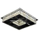 Plafon Quadrado Cristal 35cm Led 32W 3000K Bivolt