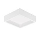 Plafon quadrado de Sobrepor Deep 12W 1100LM 3.000k Quadrado Branco STH20902BR/30 - Stella