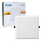 Plafon quadrado infinity 27W BIV branco frio ELGIN
