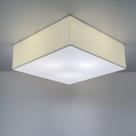 Plafon Quadrado Md-3002 Cúpula em Tecido 50x50x15cm Branco - Bivolt Plafon Quadrado Md-3002 Cúpula em Tecido 50x50x15cm Branco - Bivolt
