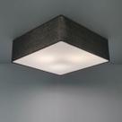 Plafon Quadrado Md-3051 Cúpula em Tecido 15/45x45cm Preto - Bivolt