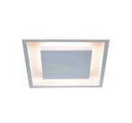 Plafon Rebatedor Embutir Quadrado 50cm Branco Luz Indireta Quarto Sala de Estar Living Plafon Rebatedor Embutir Quadrado 50cm Branco Luz Indireta Quarto Sala de Estar Living