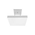 Plafon Rebatedor Quadrado 50 cm Branco Quarto Sala de Estar Living