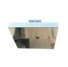 Plafon Rebatedor Quadrado Luz Indireta Espelhado 40cm Quarto Sala de Estar Living Plafon Rebatedor Quadrado Luz Indireta Espelhado 40cm Quarto Sala de Estar Living