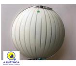plafon redondo bronzearte 30cm de diametro com garras metalicas