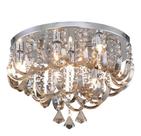 Plafon Redondo De Cristais 7 Lamp. G9 - Champanhe Hevvy 93779 Plafon Redondo De Cristais 7 Lamp. G9 - Champanhe Hevvy 93779