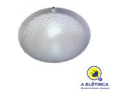 plafon redondo de vidro bronzearte modelo ML1035PBC