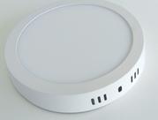 Plafon redondo led 12w luz morna 3000k - blumenau