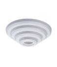 Plafon Rosqueado Piramide Redondo 18cm Branco E27