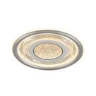 PLAFON SINDORA DCX02336 Φ40x5,5CM METAL CINZA E ACRÍLICO 40W MULTITEMPERATURA