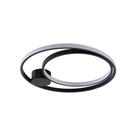 Plafon Skylight Ilusion 4032 Led Bivolt Preto-branco