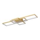 Plafon Skylight Puzzle 3072 Led Bivolt Dourado