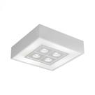 Plafon sob quad focus 45x45x12 4e27+4gu10 4550/46 usina