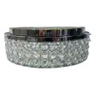 Plafon Sobrepor Alana Cristal LED 20W 35x12cm - Altaluce