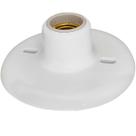 Plafon Sobrepor Branco Redondo Com Bocal E27