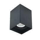 Plafon Sobrepor PAR20 Quadrado Direcionavel Preto E27 Fachada Lup03 Plafon Sobrepor PAR20 Quadrado Direcionavel Preto E27 Fachada Lup03