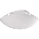 Plafon Solari Redondo Branco Para 1 Lâmpada E27 Bivolt