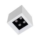 Plafon Soul Sobrepor 4 Focos 24 5W Luz Quente 83885 Opus ST3050