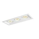 Plafon Spot Embutir Direcionável 3 Lâmpadas AR111 Branco RL