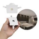 Plafon Spot Embutir Pontual p/ MR11 6x6cm Alumínio 1991 ST3273-Branco