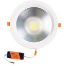 Plafon Spot Led Cob 30w Embutir Redondo Branco Frio 6500k Lorben