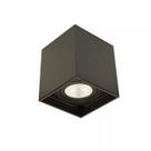 Plafon Spot Sobrepor Box PAR20 Lumanti E27 Quadrado Preto