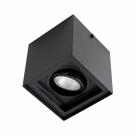 Plafon Spot Sobrepor Teto Box Preto P/ PAR20 Starlumen ST2755