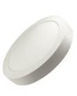 Plafon Superled Sobrepor 24w Biv 6500k Redondo Ourolux