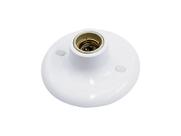 Plafon Taschibra E-27 Em Porcelana Branco