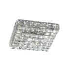 Plafon Taschibra Moder Cristal Quadrado Led Dual Color Bivolt