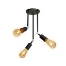 Plafon Taschibra Pointer Triplo 3xe27 Bivolt Preto Plafon Taschibra Pointer Triplo 3xe27 Bivolt Preto