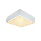 Plafon Taschibra Quadra Quadrado 4xe27 Bivolt Branco