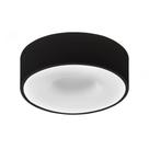 Plafon Taschibra Sushi Led 40w 6500k Preto Fosco