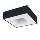Plafon Taschibra Waffle Led Quadrado Bivolt 6500k Luz Branca Bivolt Preto