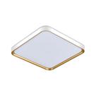 Plafon toronto quad branco c dourado 40cm 36w 3k/6k/4k bivolt Plafon toronto quad branco c dourado 40cm 36w 3k/6k/4k bivolt