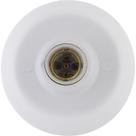 Plafon Tramontina E27 Com Soquete De Porcelana 4 A 250 V Branco Plafon Tramontina E27 Com Soquete De Porcelana 4 A 250 V Branco