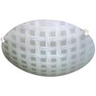 Plafon Trelica Vidro 30cm 2 Lamp. E-27 Max 60w Plafon Trelica Vidro 30cm 2 Lamp. E-27 Max 60w